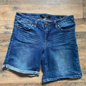 Max Jeans Dark Denim Shorts